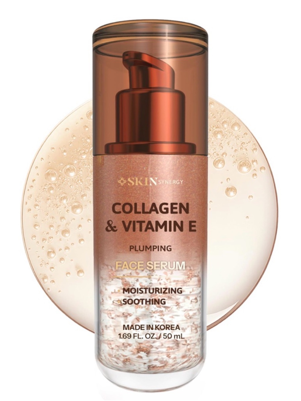 Skin by Nergy Collagen & Vitamin E Plumping Face Serum Moisturizing Soothing